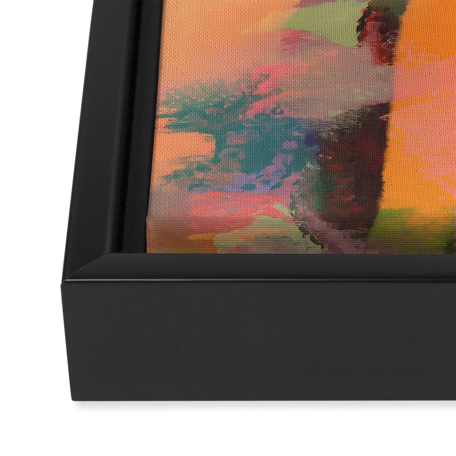 Too Much And Beautiful Framed Canvas Print Gallery Image 3