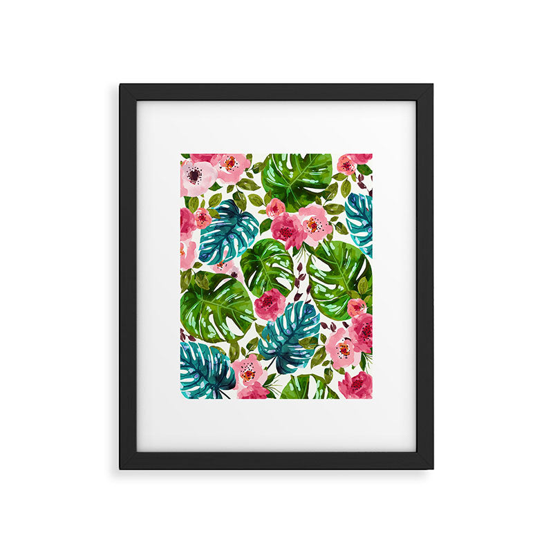Tropical Shades Framed Art Print Gallery Image 5