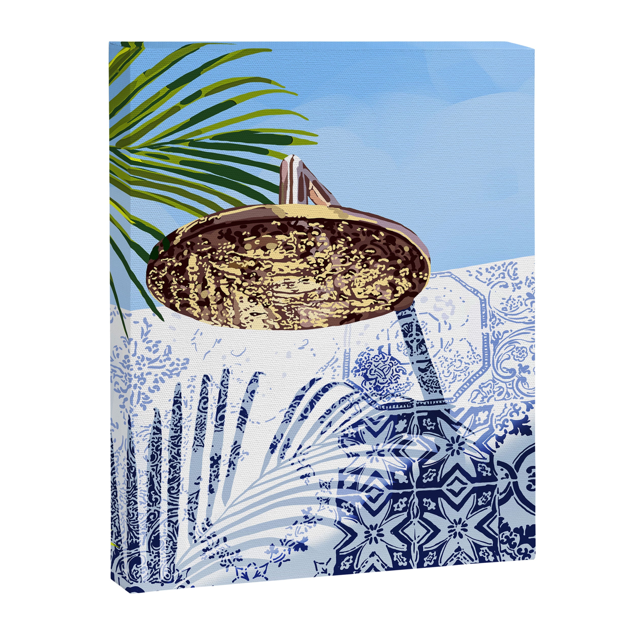Tropical Shower Canvas Print Gallery Image 6