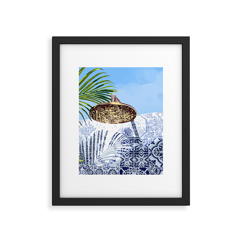Tropical Shower Framed Art Print Gallery Image 5