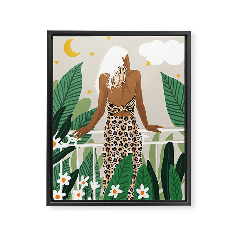 Trust the wait. Embrace the uncertainty. Enjoy the beauty of becoming. Framed Canvas Print Gallery Image 6