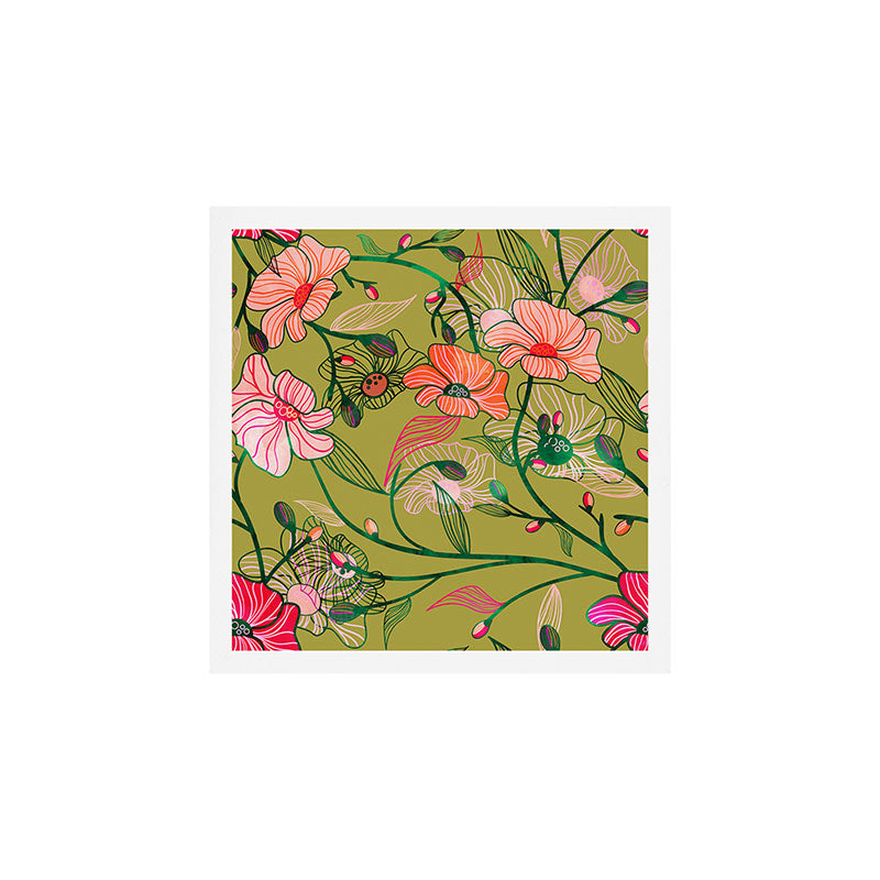Twinning #illustration #pattern Art Print Gallery Image 1