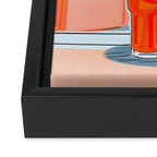 Two Aperols Please Framed Canvas Print Gallery Image 3
