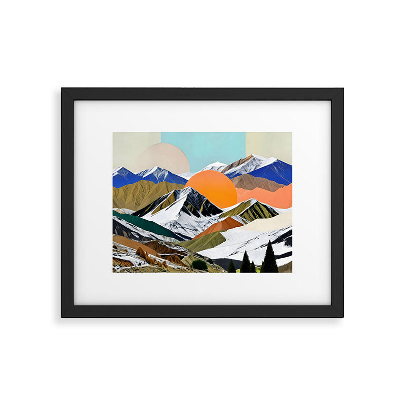 Two Suns Rising Framed Art Print Gallery Image 5