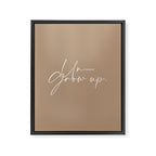 Un-Grow Up Framed Canvas Print Gallery Image 6