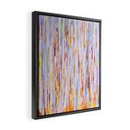 Urban Living | Abstract Geometric Shapes Digital Painting | eclectic Modern Contemporary Boho Chic Framed Canvas Print Gallery Image 2
