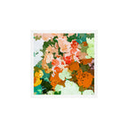 Velvet Floral, Summer Eclectic Botanical Blossom Blush Painting, Nature Colorful Garden Illustration Art Print Gallery Image 1