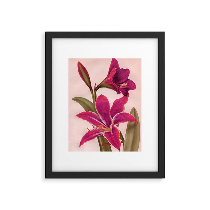 Vintage Floral Framed Art Print Gallery Image 1
