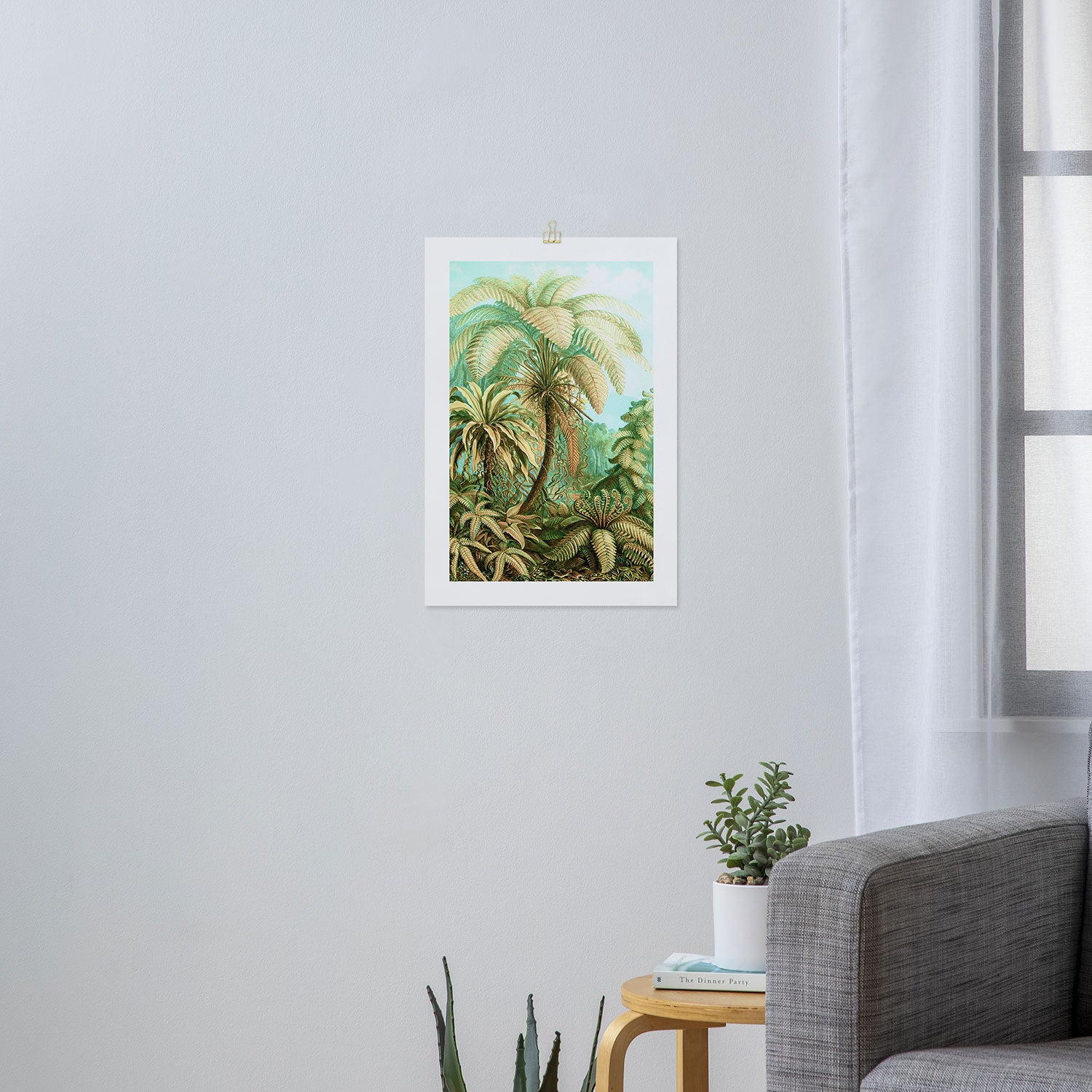 Vintage Tropical | Jungle Botanical Nature Banana Tree | Bohemian Plants Trees Forest Art Print Gallery Image 3