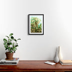 Vintage Tropical | Jungle Botanical Nature Banana Tree | Bohemian Plants Trees Forest Framed Art Print Gallery Image 2
