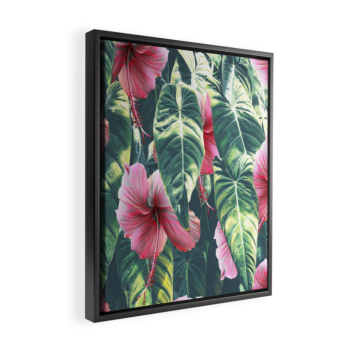 Wild Hibiscus #society6 #decor #buyart Framed Canvas Print Gallery Image 2