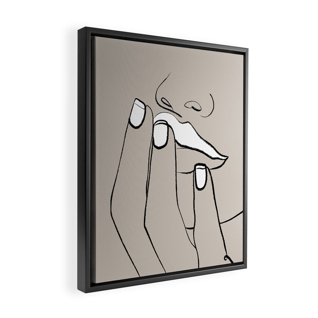 Wonder Framed Canvas Print Gallery Image 2