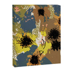 Yellow Ochre Florals Canvas Print Gallery Image 6