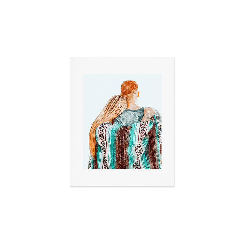 You Are My Sun, My Moon & All My Stars #painting #illustration Art Print Gallery Image 1
