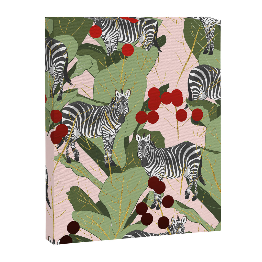 Zebra Harem #society6 #decor #buyart Canvas Print Gallery Image 6