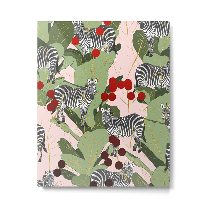 Zebra Harem #society6 #decor #buyart Metal Print Gallery Image 1