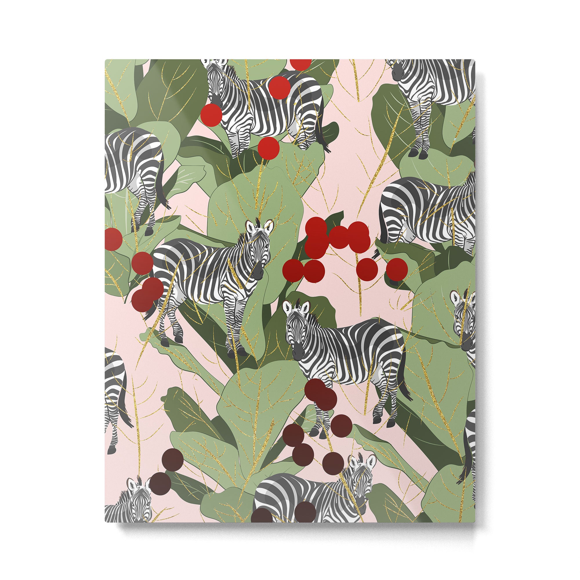 Zebra Harem #society6 #decor #buyart Metal Print Gallery Image 4