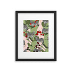 Zebra Harem #society6 #decor #buyart Framed Art Print Gallery Image 5