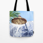 Tropical Shower Tote Bag Gallery Image 1