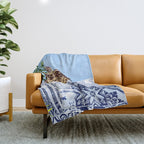 Tropical Shower Throw Blanket Gallery Image 1