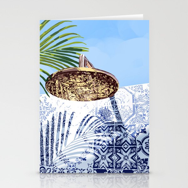 Tropical Shower Stationery Card Gallery Image 2