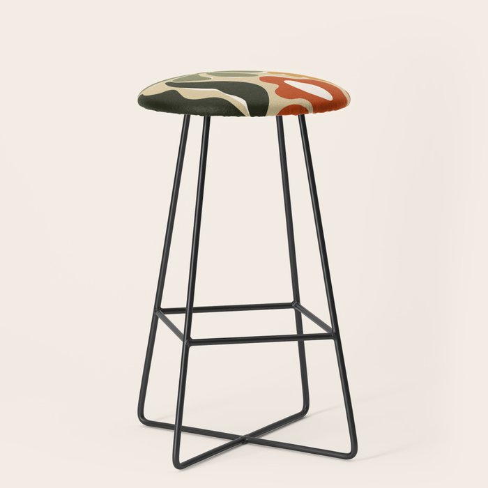 Mid-century garden Stool Gallery Image 1