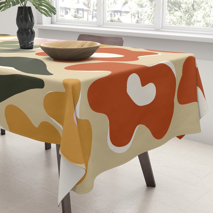 Mid-century garden Tablecloth Gallery Image 3