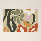 Mid-century garden Welcome Mat Gallery Image 1