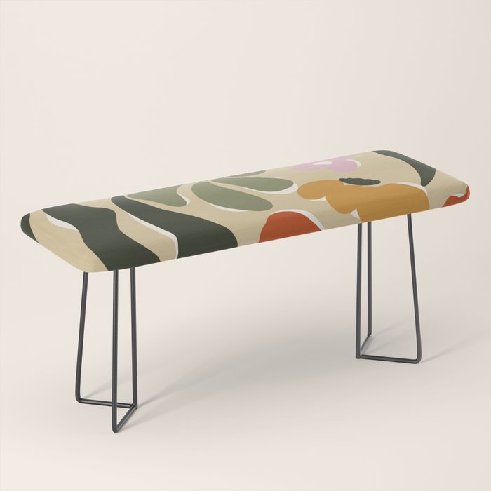 Mid-century garden Bench Gallery Image 1