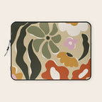 Mid-century garden Laptop Sleeve Gallery Image 1
