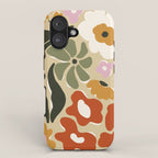 Mid-century garden iPhone Case Gallery Image 1