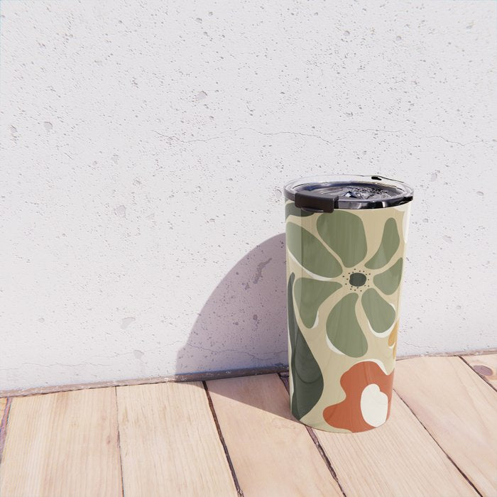 Mid-century garden Travel Mug Gallery Image 4
