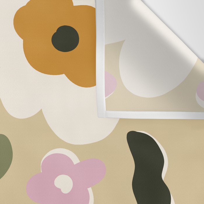 Mid-century garden Wall Tapestry Gallery Image 3