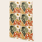Mid-century garden Wallpaper Gallery Image 2
