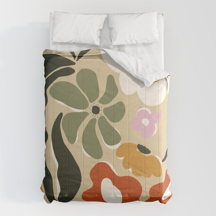 Mid-century garden Comforter Gallery Image 6