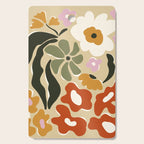 Mid-century garden Cutting Board Gallery Image 1