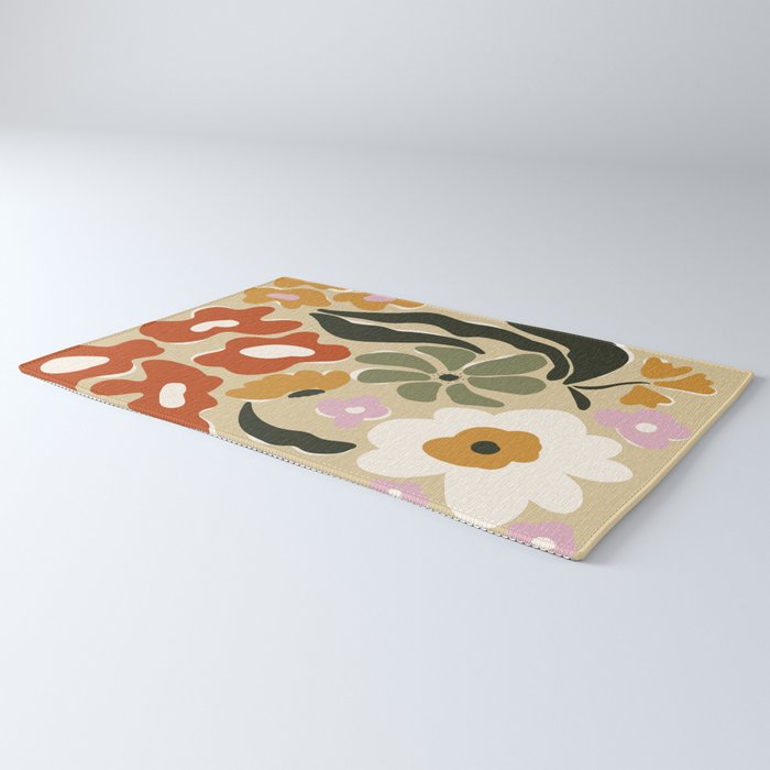 Mid-century garden Rug Gallery Image 3