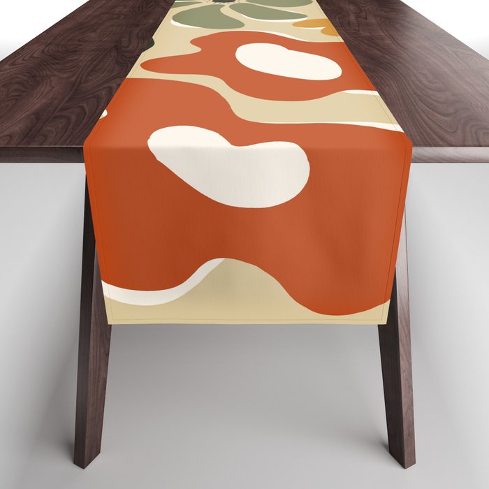 Mid-century garden Table Runner Gallery Image 1