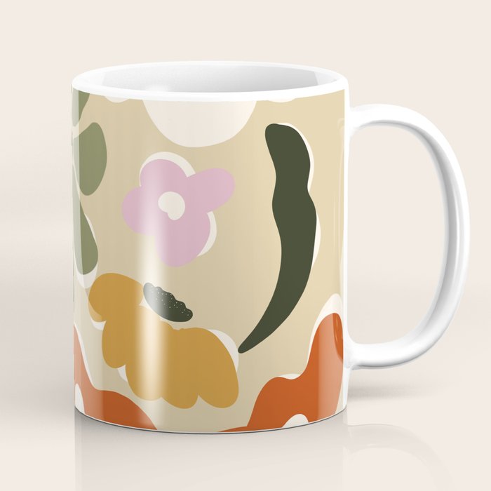 Mid-century garden Coffee Mug Gallery Image 1