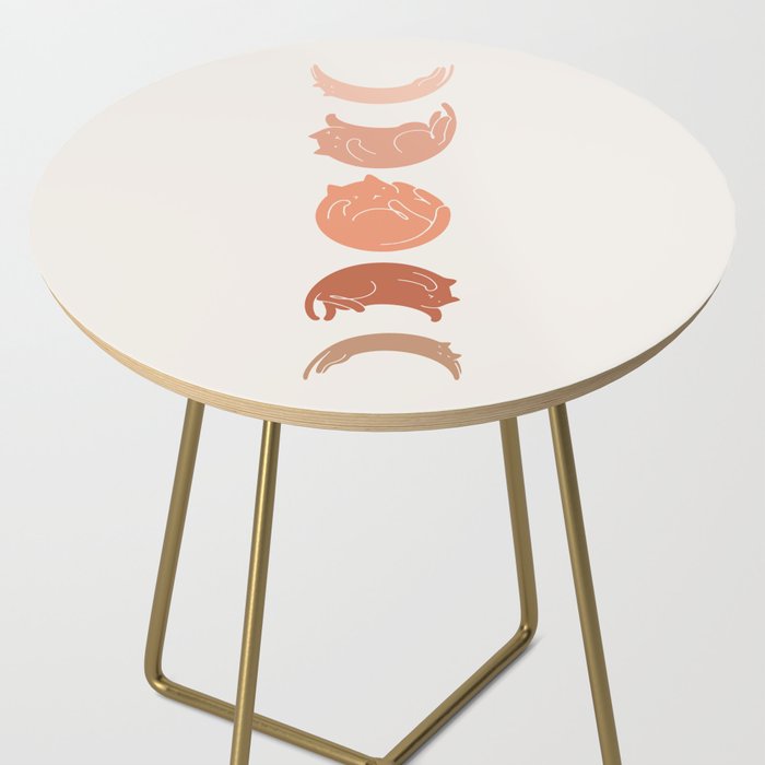 Cat Landscape 142: Cat Moon Side Table Gallery Image 2