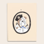 English Bulldog Sailor Illustration Notebook Gallery Image 4