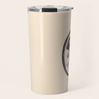 English Bulldog Sailor Illustration Travel Mug Gallery Image 1
