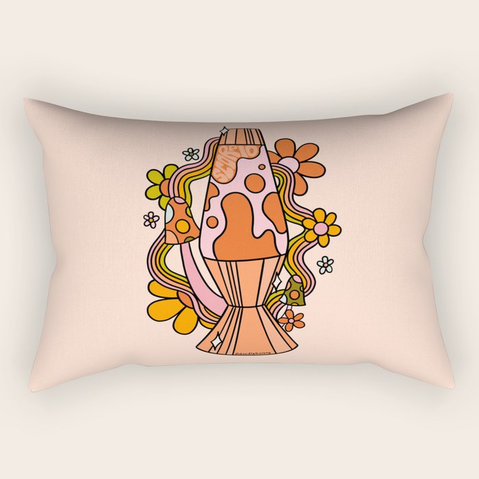 Scorpio Lava Lamp Rectangular Pillow Gallery Image 2
