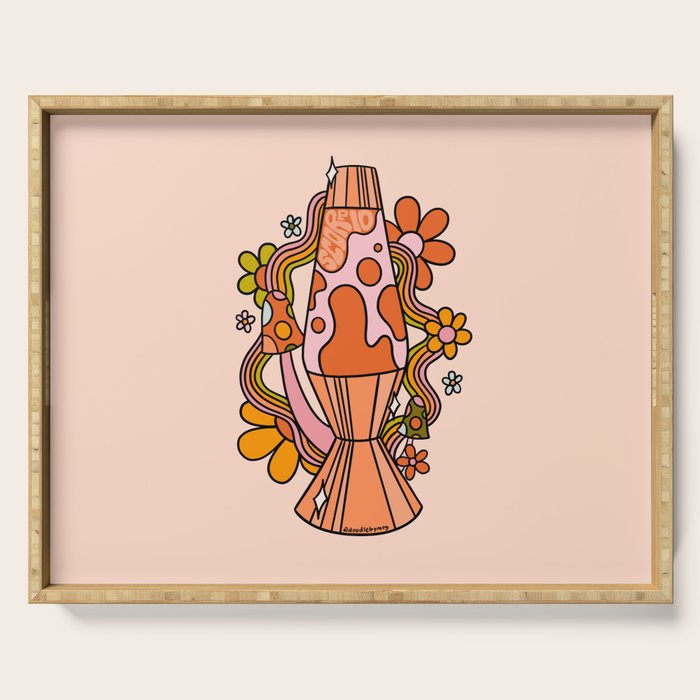Scorpio Lava Lamp Serving Tray Gallery Image 1
