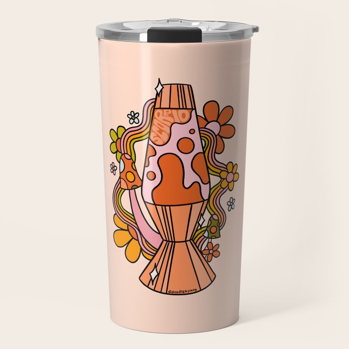 Scorpio Lava Lamp Travel Mug Gallery Image 1