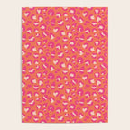Leopard Print - Coral and Pink Poster Gallery Image 4