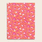 Leopard Print - Coral and Pink Notebook Gallery Image 4