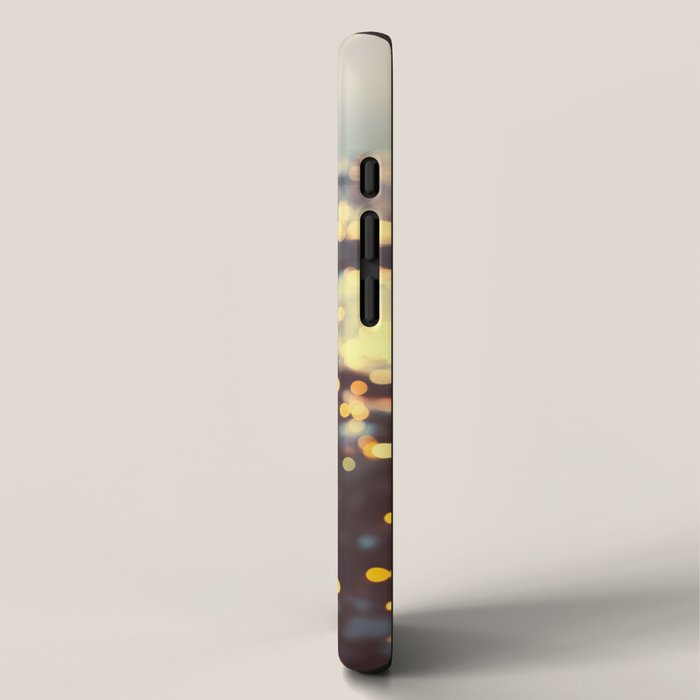 Diamond Head Sunset - Honolulu Hawaii, Abstract Travel Photography iPhone Case Gallery Image 2