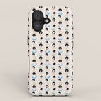 Retro Ladies Pattern iPhone Case Gallery Image 1