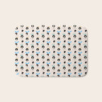 Retro Ladies Pattern Bath Mat Gallery Image 1